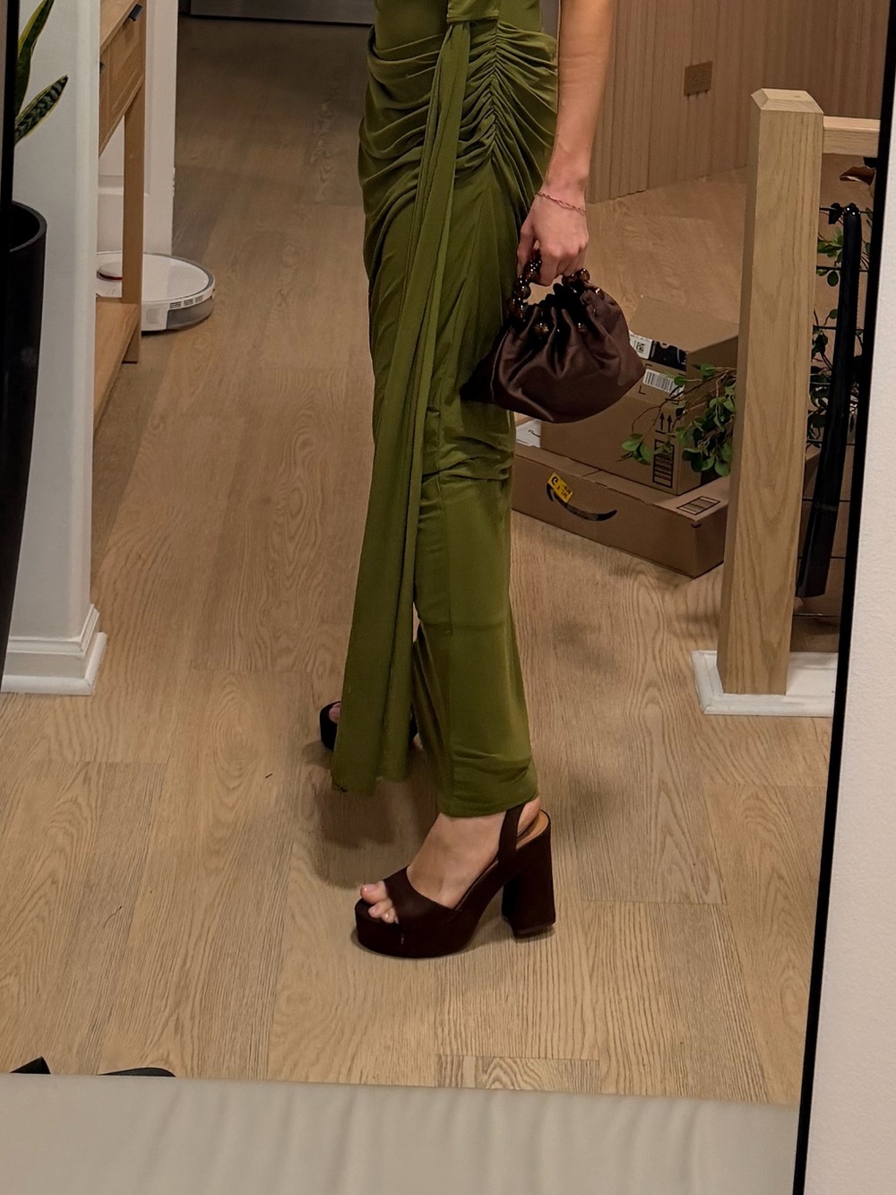Dolce Vita Brown Platform Block Heels NEW never worn